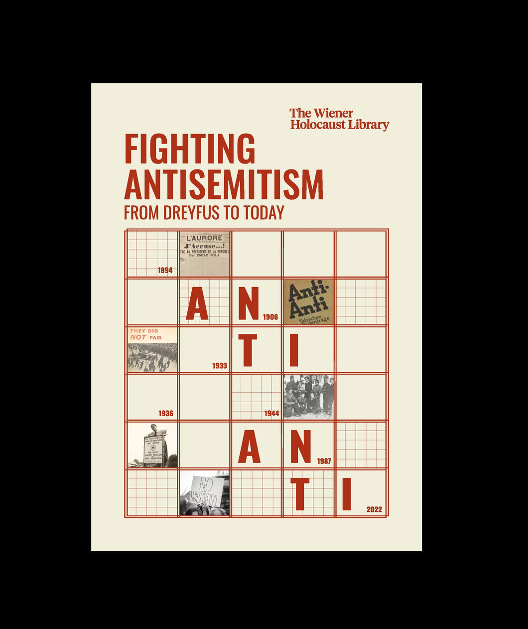 Front cover of 'Fighting Antisemitism: from Dreyfus to today'