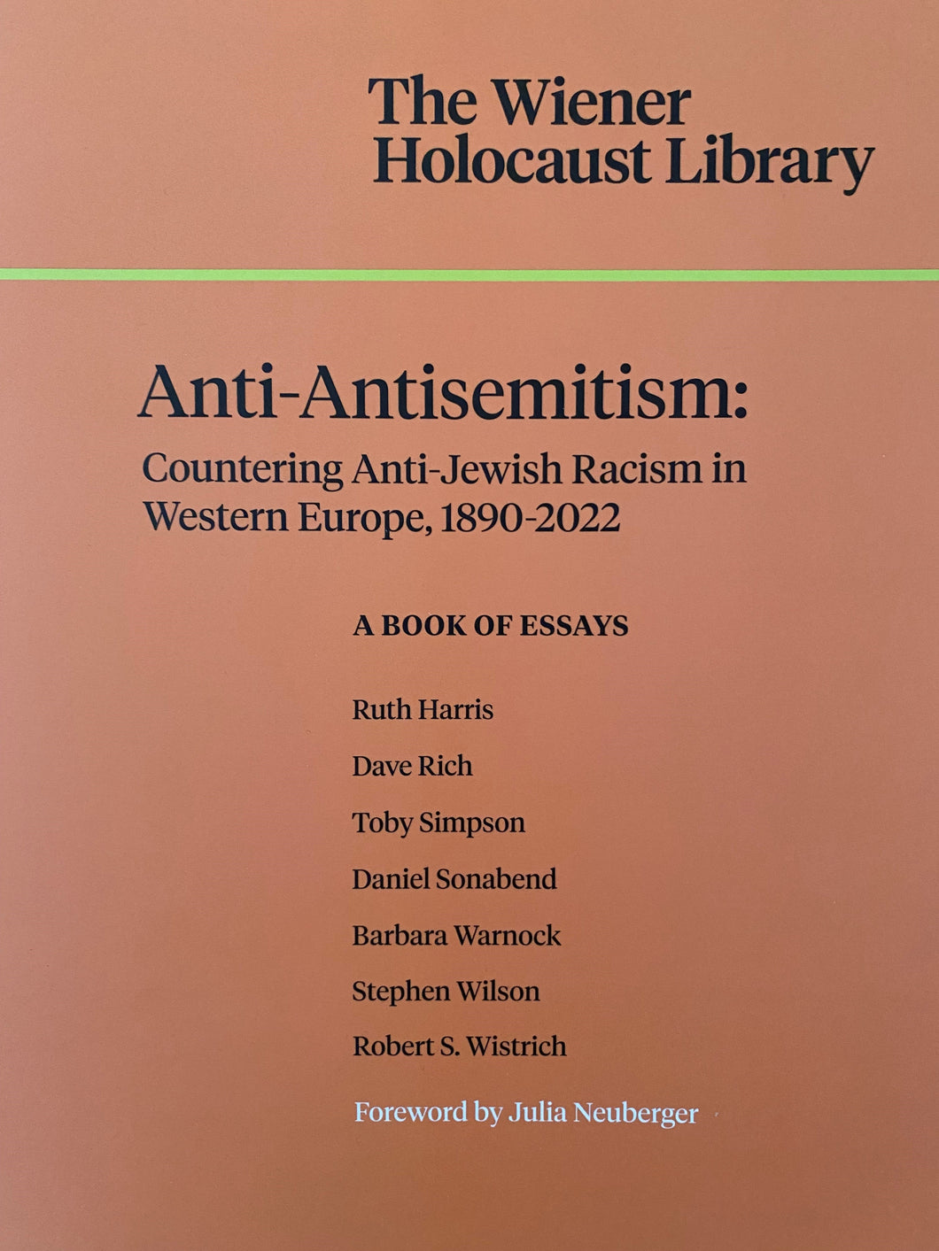 Anti-Antisemitism: Countering Anti-Jewish Racism in Western Europe, 1890-2022