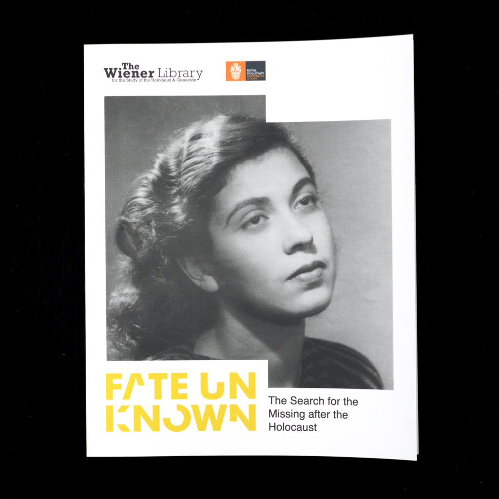 Fate Unknown: The Search for the Missing After the Holocaust